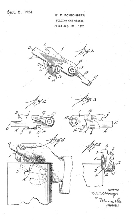 old fashioned can oener